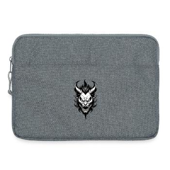 DEVIL MONSTER - Laptop bag 15" - heather grey - Front