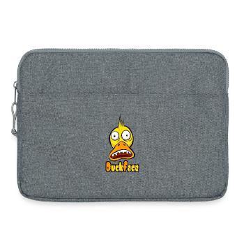 Tête de canard - Sacoche pour ordinateur portable 15 pouces - gris chiné - Devant