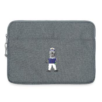 Walrus Ahoy of the Captains of the World's Oceans - Laptop bag 15" - heather grey - Front