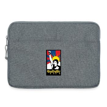 Soulèvement du changement spirituel - Sacoche pour ordinateur portable 15 pouces - gris chiné - Devant