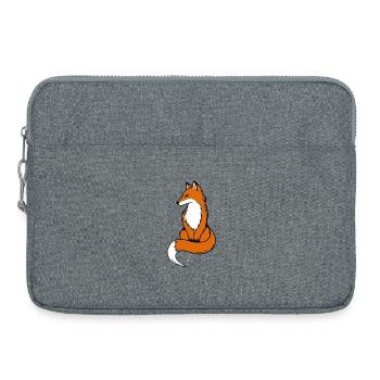 Fuchs - Laptoptasche 15" - Grau meliert - Vorne