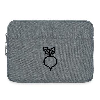 turnip - Laptop bag 15" - heather grey - Front