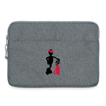 golf - Sacoche pour ordinateur portable 15 pouces - gris chiné - Devant