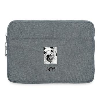 ALPACA - i pack ois - I can do everything - dialect - Laptop bag 15" - heather grey - Front