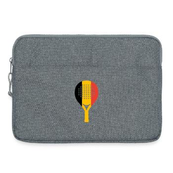 padel-belgium - Laptop bag 15" - heather grey - Front