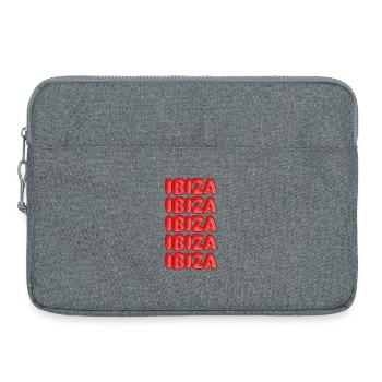 Reise Ibiza - Laptoptasche 15" - Grau meliert - Vorne