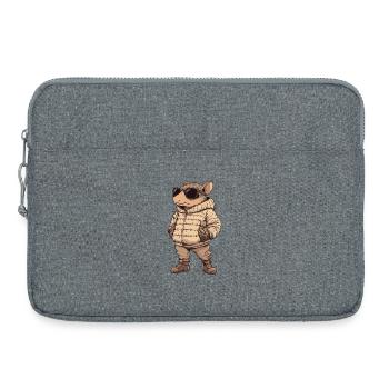 Armadillo Cool Winter - Laptop bag 15" - heather grey - Front