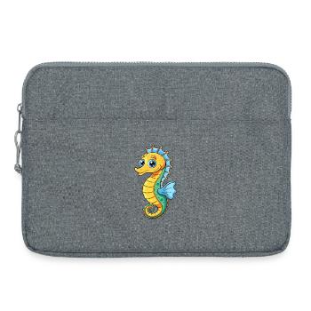 Hippocampe - Sacoche pour ordinateur portable 15 pouces - gris chiné - Devant