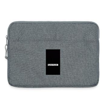 Sylent Hustle Noir Monochrome Tee - Laptop bag 15" - heather grey - Front
