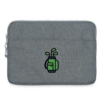 Sac de golf Tournoi du club de golf Golfeur Sac - Sacoche pour ordinateur portable 15 pouces - gris chiné - Devant