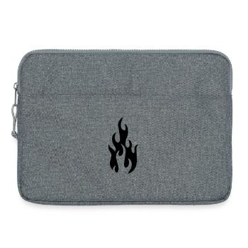 Flamme - Laptoptasche 15" - Grau meliert - Vorne