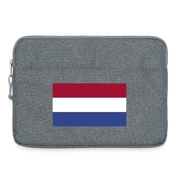 Netherlands National Flag - Laptop bag 15" - heather grey - Front