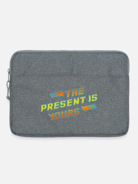 Das Geschenk gehört Ihnen - Laptoptasche 15" - Grau meliert