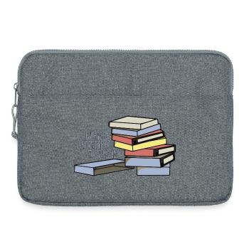 Bitte denken Sie daran, die Nostalgie zurückzuspulen - Laptoptasche 15" - Grau meliert - Vorne