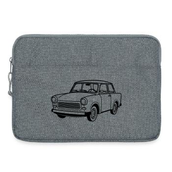 Trabi 601 Coupé - Sacoche pour ordinateur portable 15 pouces - gris chiné - Devant