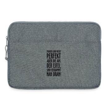 Die Frauen aus der Eifel - Laptoptasche 15" - Grau meliert - Vorne