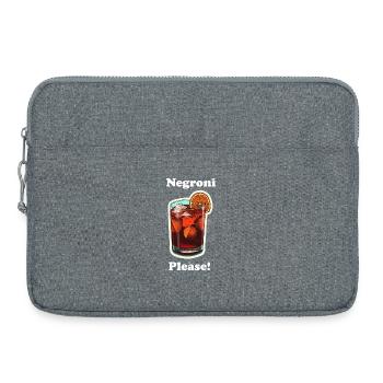 Negroni Please - Laptoptasche 15" - Grau meliert - Vorne