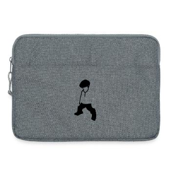 Musique enfant - Sacoche pour ordinateur portable 15 pouces - gris chiné - Devant
