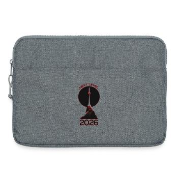 Next Level 2026 Rocket - Laptop bag 15" - heather grey - Front