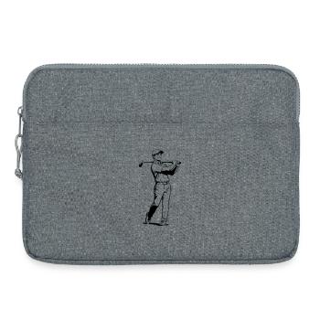 Golf - Sacoche pour ordinateur portable 15 pouces - gris chiné - Devant