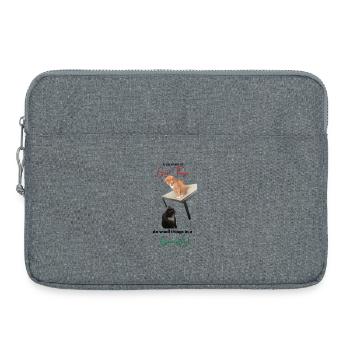 If you cannot do Great Things, do small things... - Laptoptasche 15" - Grau meliert - Vorne