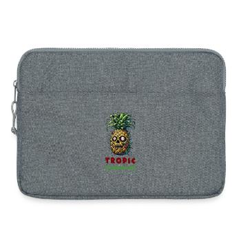 Tropic Zombieland Ananas - Laptoptasche 15" - Grau meliert - Vorne
