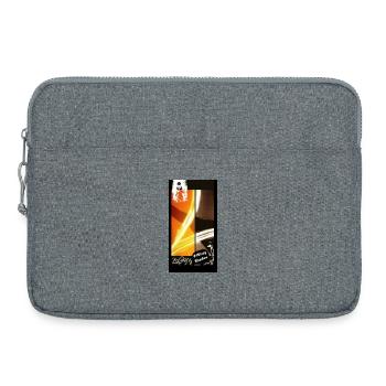 --_swag_orange_noir_blanc_grg_10tray_4_style_b - Laptoptasche 15" - Grau meliert - Vorne