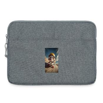 Bulldog Skateboard Tempo - Laptop bag 15" - heather grey - Front