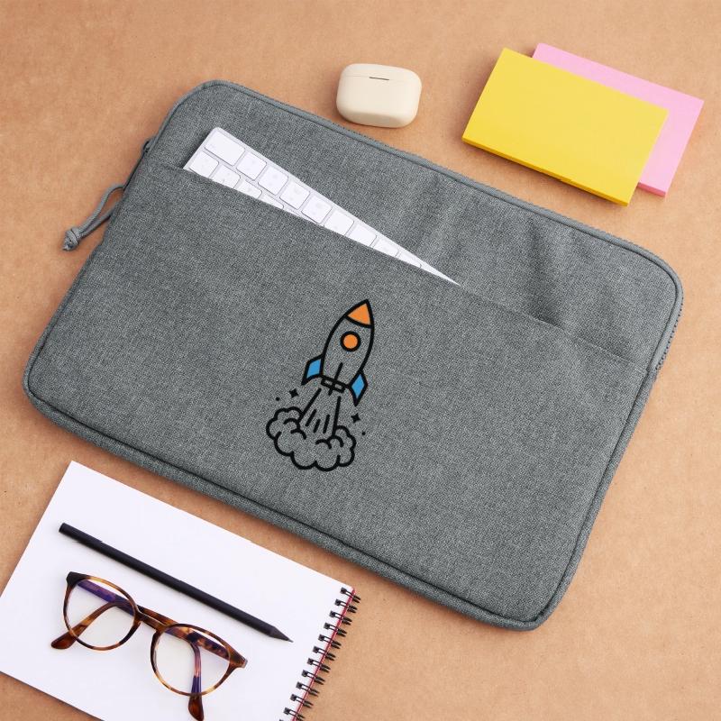 Rocket Launch Space Comic Laptop bag 15"