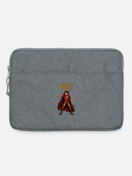What the F*ck?! – Devil Humor - Laptoptasche 15" - Grau meliert