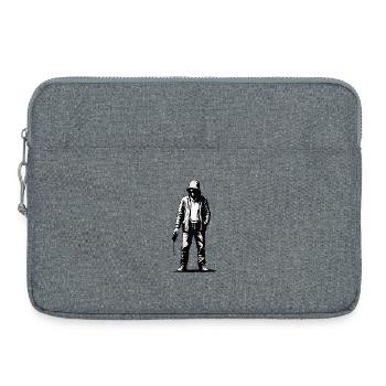 Urban Avenger Mysterious Silhouette - Laptop bag 15" - heather grey - Front