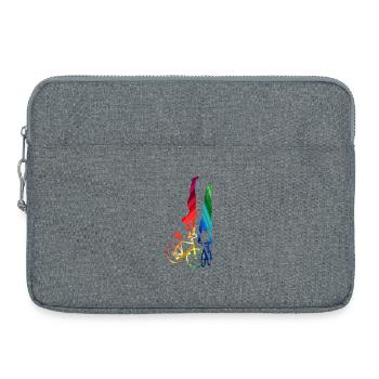 Artistic cycling, artistic cycling, indoor cycling - Laptop bag 15" - heather grey - Front