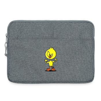 Chick Power - Laptoptasche 15" - Grau meliert - Vorne