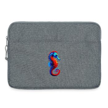 Hippocampe - Sacoche pour ordinateur portable 15 pouces - gris chiné - Devant