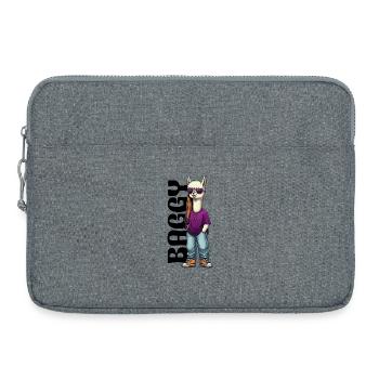 Alpaga baggy - Sacoche pour ordinateur portable 15 pouces - gris chiné - Devant