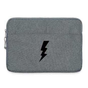 Lightning - Laptop bag 15" - heather grey - Front
