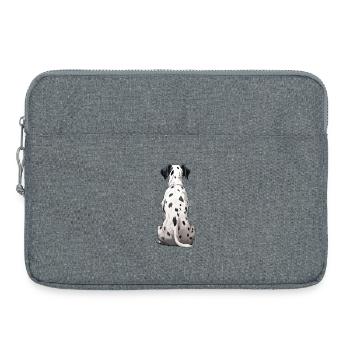 Dalmatiner - Laptoptasche 15" - Grau meliert - Vorne