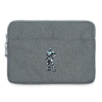 Robot - Laptop bag 15" - heather grey - Front