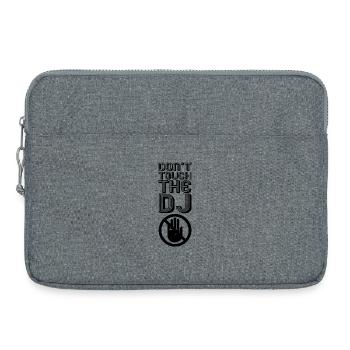 Blague de DJ - Sacoche pour ordinateur portable 15 pouces - gris chiné - Devant