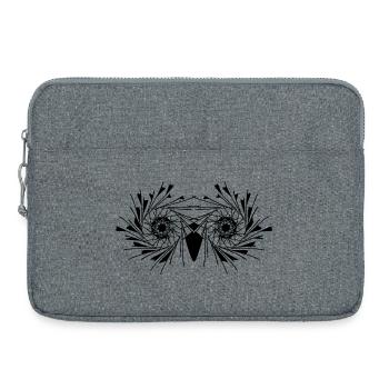Eule - Laptoptasche 15" - Grau meliert - Vorne