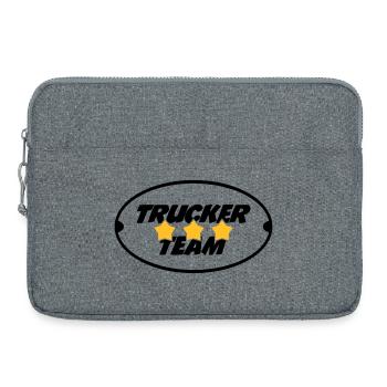 Trucker Team - Sacoche pour ordinateur portable 15 pouces - gris chiné - Devant
