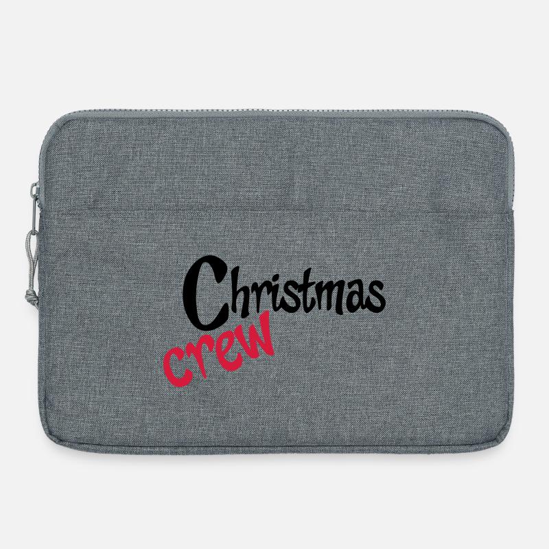 Teamwork at Christmas - Laptop bag 15" - heather grey