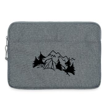 Tente Dream Nature - Design Couleur Modifiable - Sacoche pour ordinateur portable 15 pouces - gris chiné - Devant