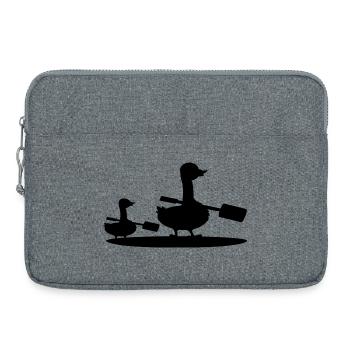 Kinder Familie Stand-Up-Paddeln SUP Goose - Laptoptasche 15" - Grau meliert - Vorne