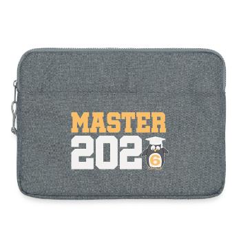 Master 2026 Diplôme - Sacoche pour ordinateur portable 15 pouces - gris chiné - Devant