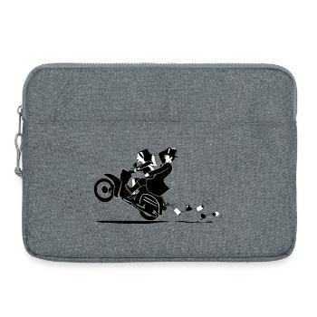 SERBSKI KWAS - DELNJOSERBSCE - Laptoptasche 15" - Grau meliert - Vorne