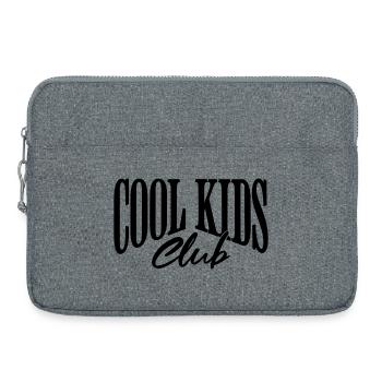 Cool Kids Club - Laptop bag 15" - heather grey - Front