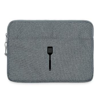 Spatule de cuisine - Sacoche pour ordinateur portable 15 pouces - gris chiné - Devant