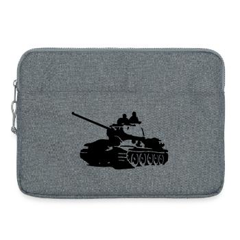 Tank T-34 - Laptop bag 15" - heather grey - Front