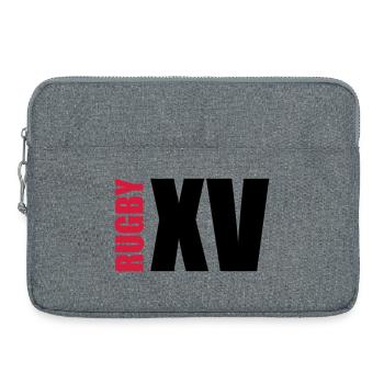 Rugby - Laptop bag 15" - heather grey - Front